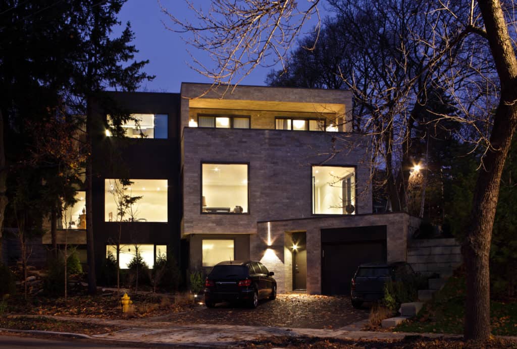 Beautiful home with Reynaers aluminium windows and doors
